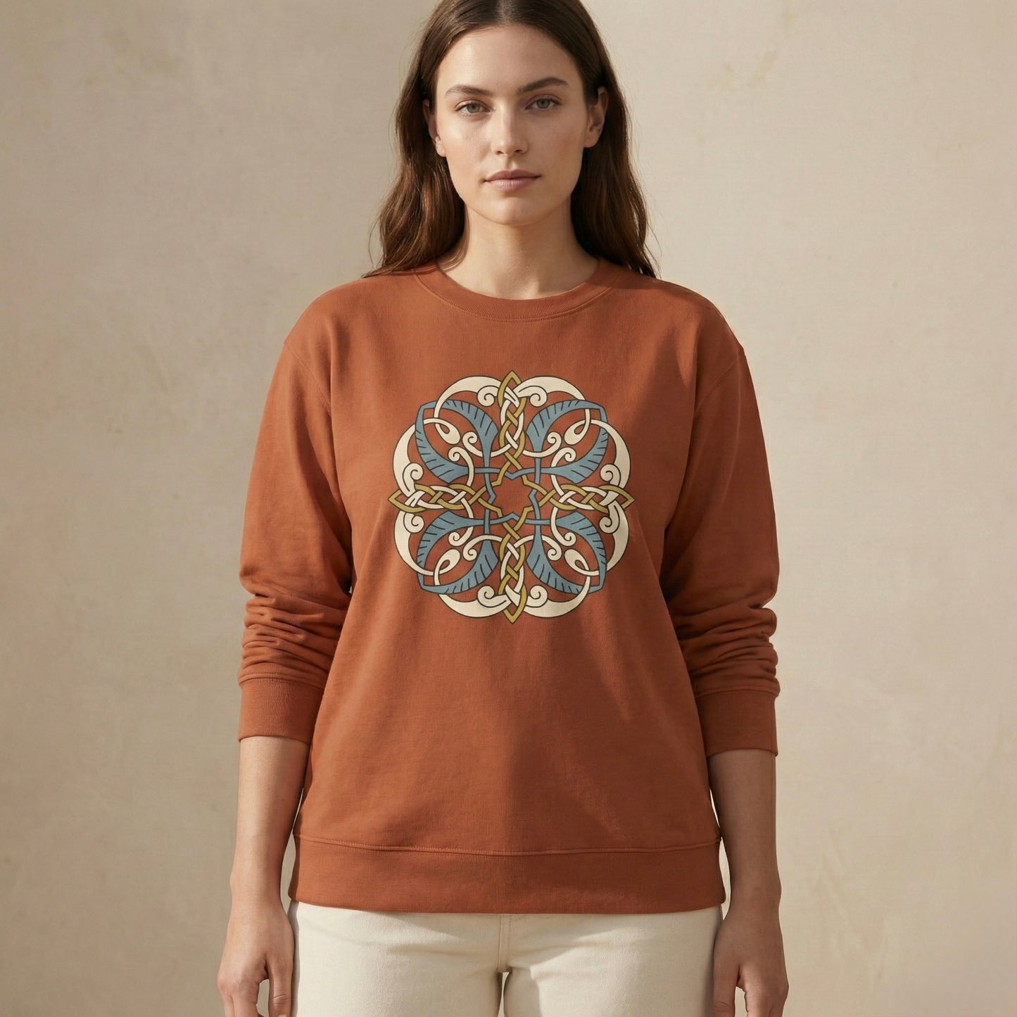 Crowned Convergence — Premium Sweatshirt