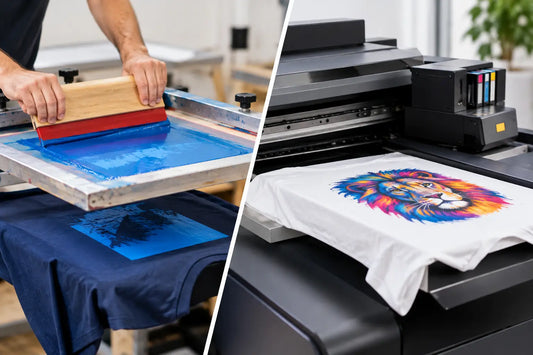 Screen Printing Versus Digital Printing for Apparel