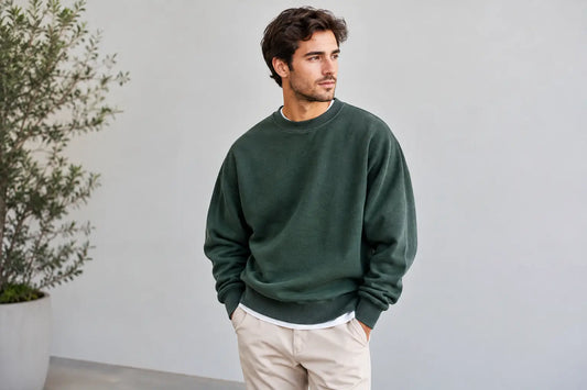 How to Style a Heavyweight Sweatshirt Well