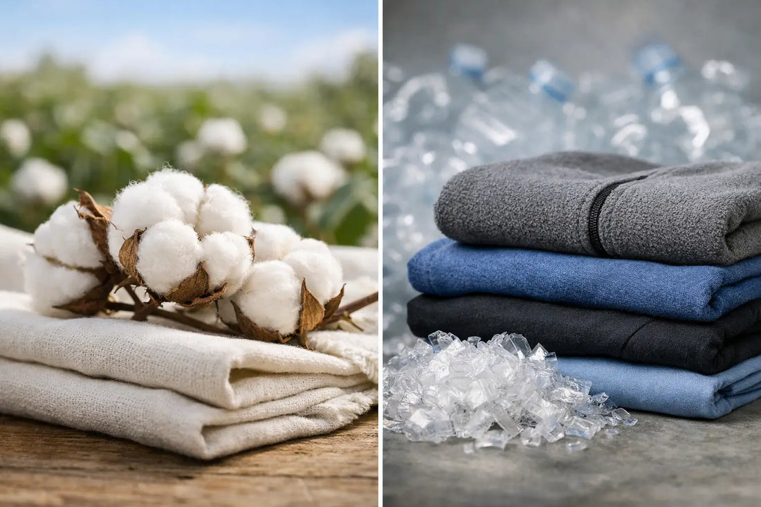 Organic Cotton Versus Recycled Polyester
