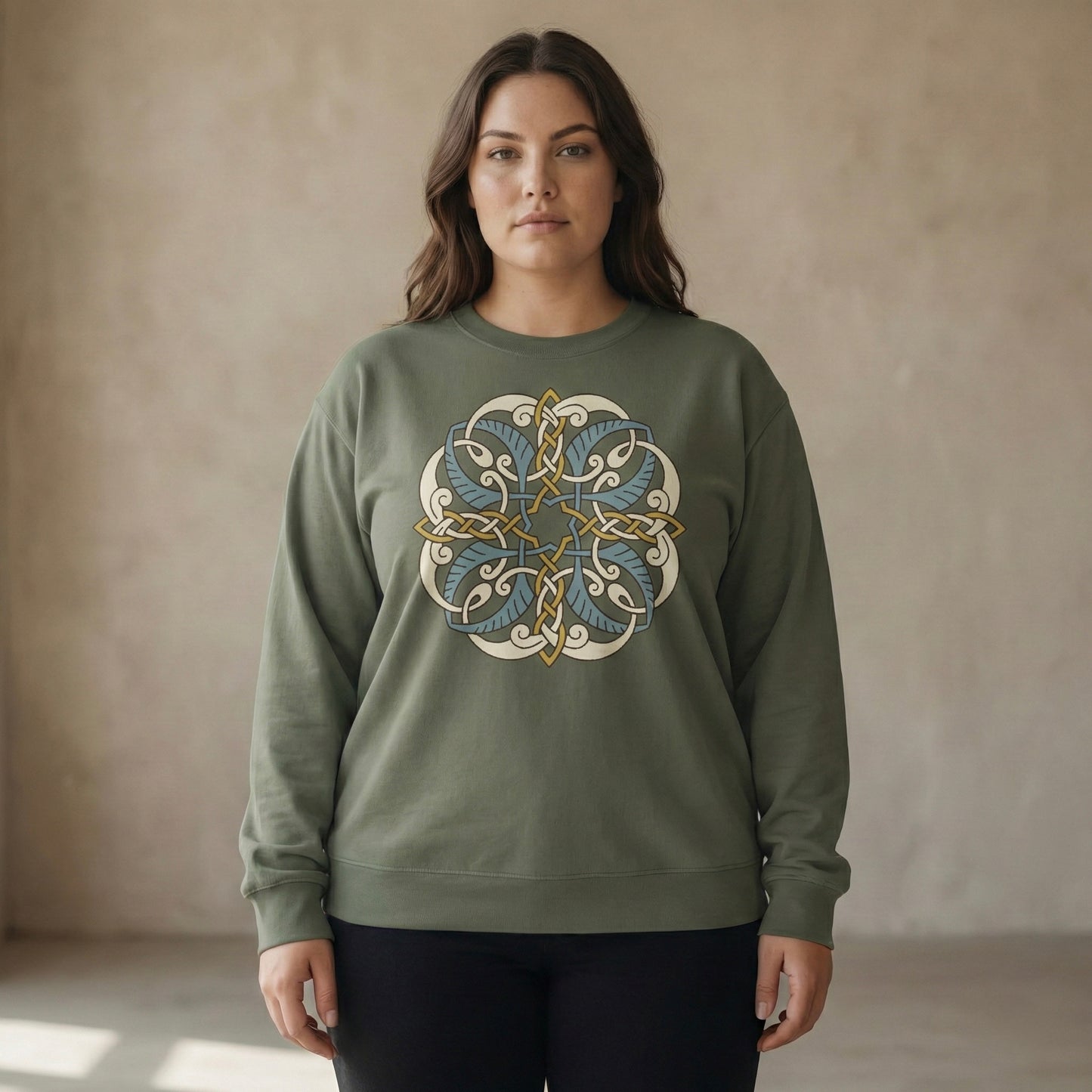 Crowned Convergence — Premium Sweatshirt